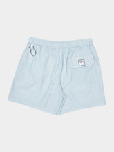 Fedeli Light Cyan Blue Madeira Sakar Swim Trunks