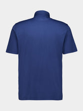 Fedeli Dark Blue Zero Giza Cotton Polo