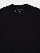 Fedeli Black Knitted Cotton T-Shirt