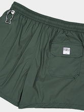Fedeli Dark Olive Green Madeira Swim Trunks