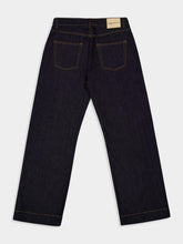 Alexander McQueen Indigo Wide-Leg Denim Jeans