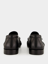 Saint Laurent Black Le Loafer Matte Leather Penny Loafers