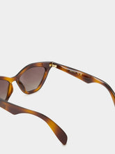 Gucci Light Brown Tortoiseshell Cat-Eye Sunglasses