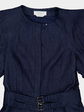 Gabriela Hearst Blue Denim Cotton Patricia Midi Dress