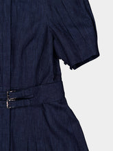 Gabriela Hearst Blue Denim Cotton Patricia Midi Dress