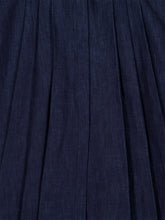 Gabriela Hearst Blue Denim Cotton Patricia Midi Dress