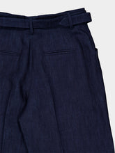 Gabriela Hearst Blue Denim Norman Wide-Leg Cotton Trousers