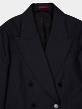 Gucci Ardesia Grey Double-Breasted Wool Jacket