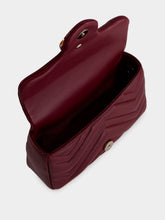 Gucci Rosso Ancora GG Marmont Mini Leather Shoulder Bag