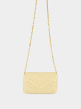 Gucci Light Yellow GG Marmont Mini Shoulder Bag