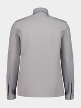 Gucci Light Grey Panama Shirt with Horsebit