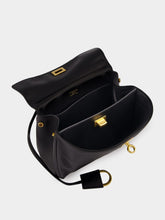 Balenciaga Black Rodeo Handbag Mini in Smooth Calfskin
