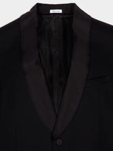 Alexander McQueen Black Single-Breasted Tailored Jacket