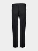 Alexander McQueen Black Tailored Barathea Trousers