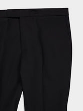 Alexander McQueen Black Tailored Barathea Trousers