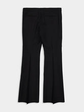Alexander McQueen Black Tailored Barathea Trousers
