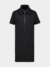 Gucci Dark Grey Mini Zip Dress
