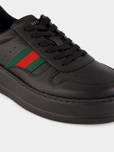 Gucci Black Leather Chunky Sneaker