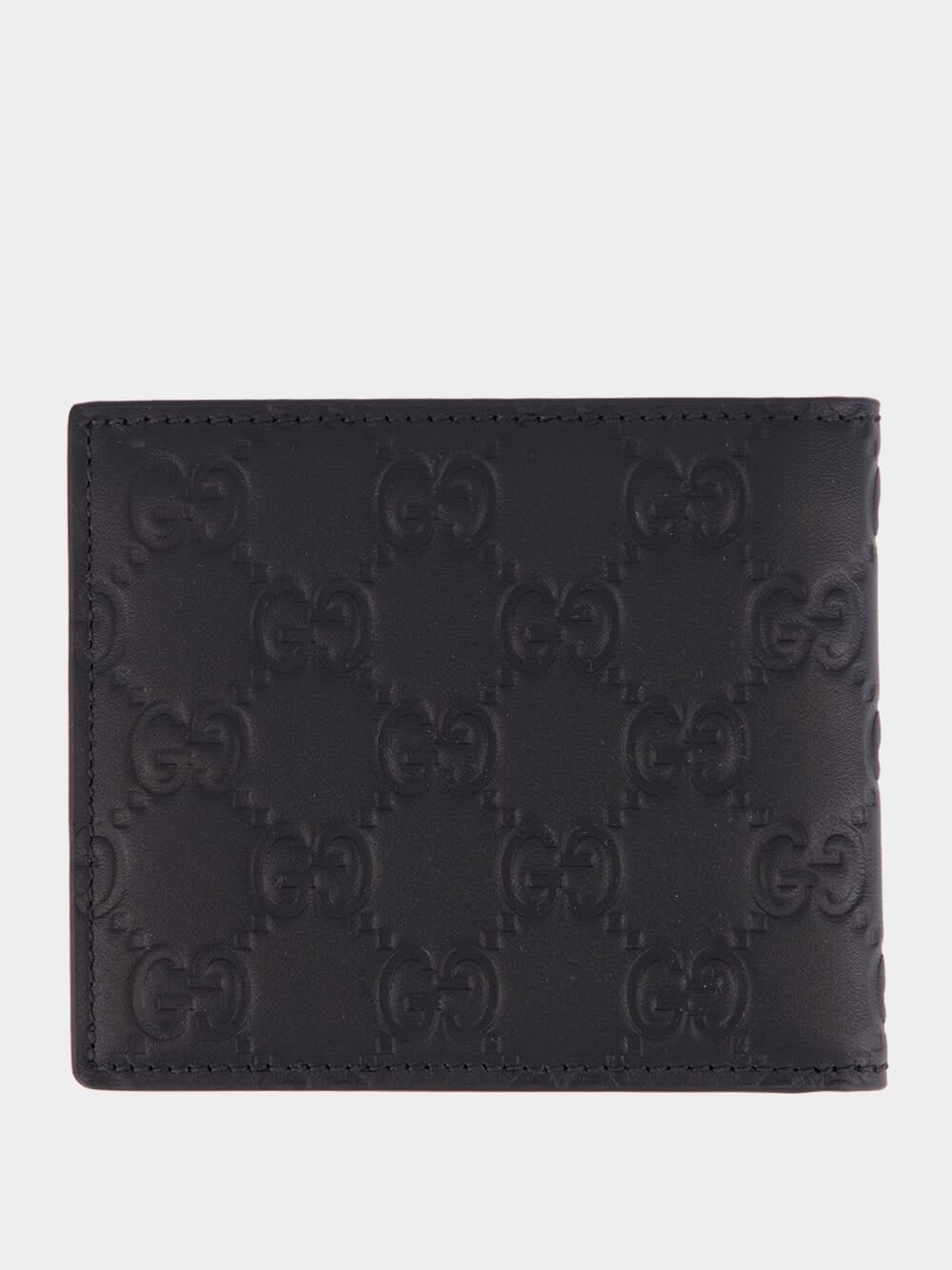 GG emblem bi fold wallet — Black/black — foto 2