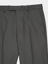 Gucci Grey Straight Fit Technical Panama Trousers