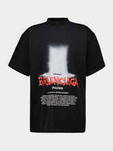 Balenciaga Black Door Oversized T-Shirt