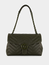 Gucci Forest Green GG Marmont Medium Bag