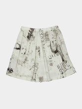 Balenciaga Graphite Pyjama Shorts in Viscose