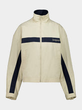 Saint Laurent Mastic Cotton Stand-Collar Jacket