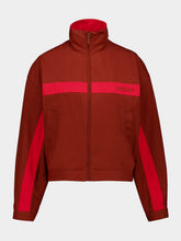 Saint Laurent Cognac Cotton Stand-Collar Jacket