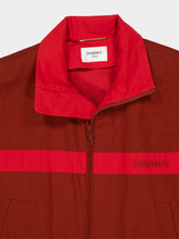 Saint Laurent Cognac Cotton Stand-Collar Jacket
