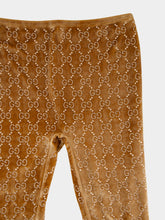 Gucci Nude GG Velvet Leggings