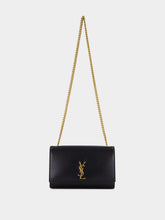 Saint Laurent Black Kate Shoulder Bag in Calfskin