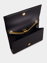 Saint Laurent Black Kate Shoulder Bag in Calfskin