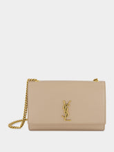 Saint Laurent Dark Beige New Kate Small Clutch