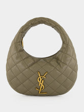 Saint Laurent Strong Moss Icarino Quilted Nappa Bag