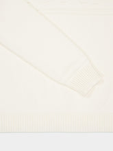 Gucci White Cotton Wool Jumper with Intarsia