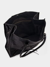 Balenciaga Le City Medium Tote Bag in Black Lambskin
