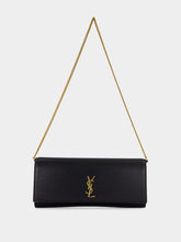 Saint Laurent Kate Clutch in Grain de Poudre Leather