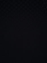 Gucci Black Wool Dress with GG Crystals