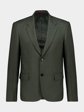 Gucci Dark Green Wool Suit