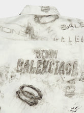 Balenciaga Graphite Grey Short Sleeve Minimal Shirt