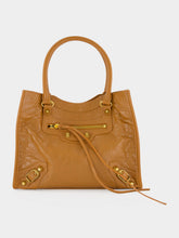 Balenciaga Camel Le City Small Tote Bag