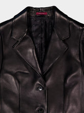 Gucci Black Shiny Leather Jacket