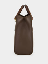 Gucci Dark Taupe Leather Diana Tote Bag