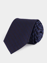 Gucci Dark Blue and Light Blue GG Silk Jacquard Tie