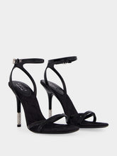 Gucci Black Calfskin High-Heel Sandals
