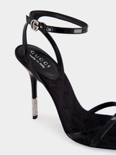 Gucci Black Calfskin High-Heel Sandals