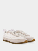 McQueen White and Beige EC1 Sneakers