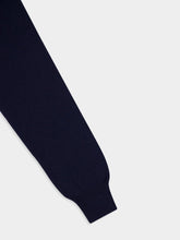 Piacenza 1733 Blue Cashmere Crewneck Sweater