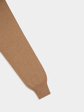 Piacenza 1733 Light Brown Crewneck Cashmere Sweater